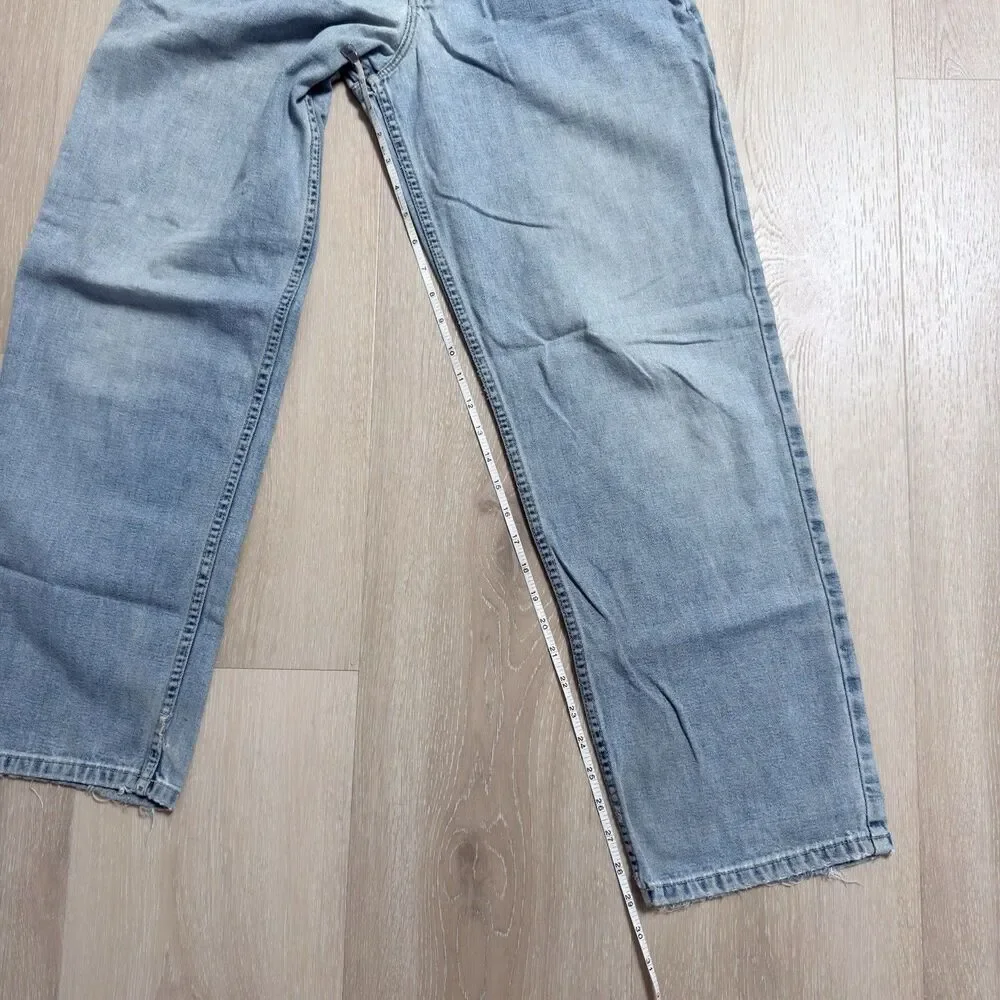 VTG 90s GAP Wide Leg Jeans Made in USA 28 x 30 Baggy Grunge Unisex Streetwear